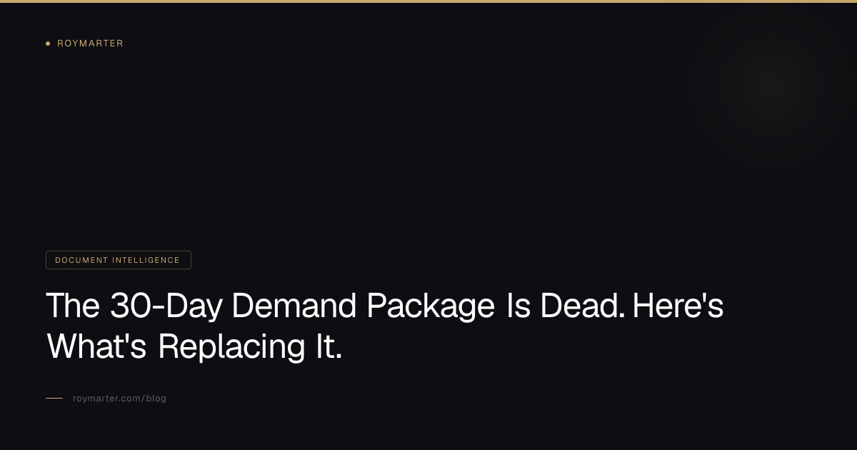 The 30-Day Demand Package Is Dead. Here's What's Replacing It.